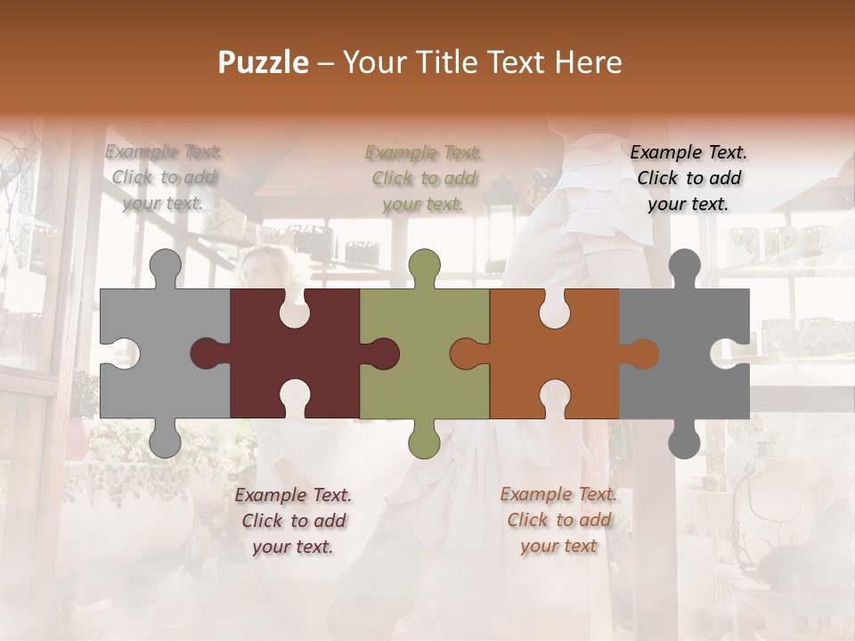 Sun Romantic Closeup PowerPoint Template