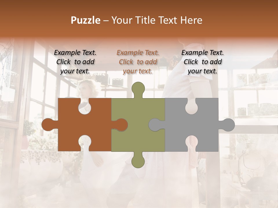 Sun Romantic Closeup PowerPoint Template