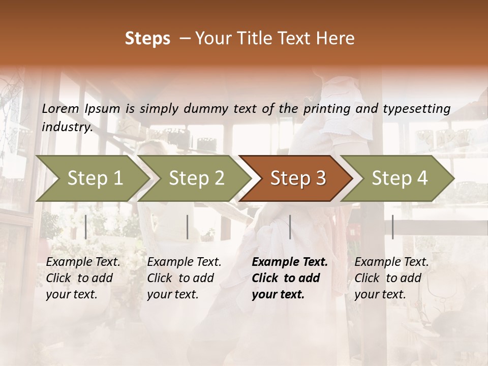 Sun Romantic Closeup PowerPoint Template
