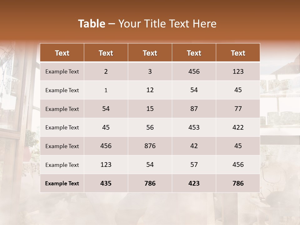 Sun Romantic Closeup PowerPoint Template