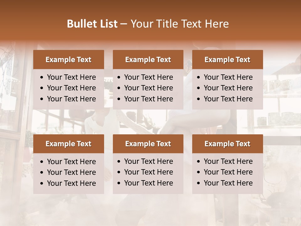 Sun Romantic Closeup PowerPoint Template