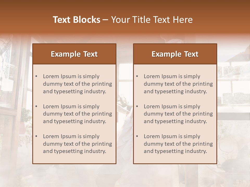 Sun Romantic Closeup PowerPoint Template
