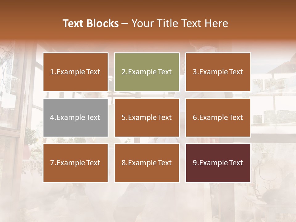 Sun Romantic Closeup PowerPoint Template