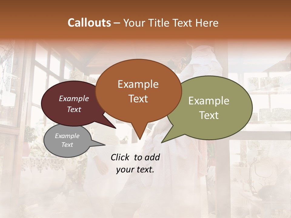 Sun Romantic Closeup PowerPoint Template