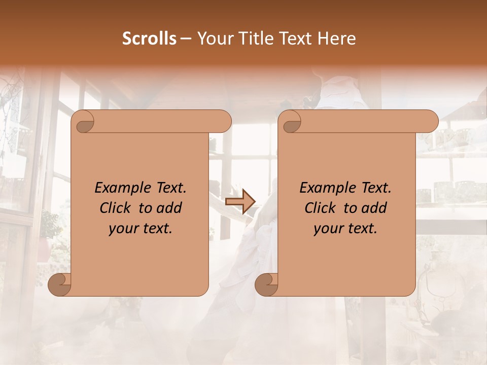 Sun Romantic Closeup PowerPoint Template