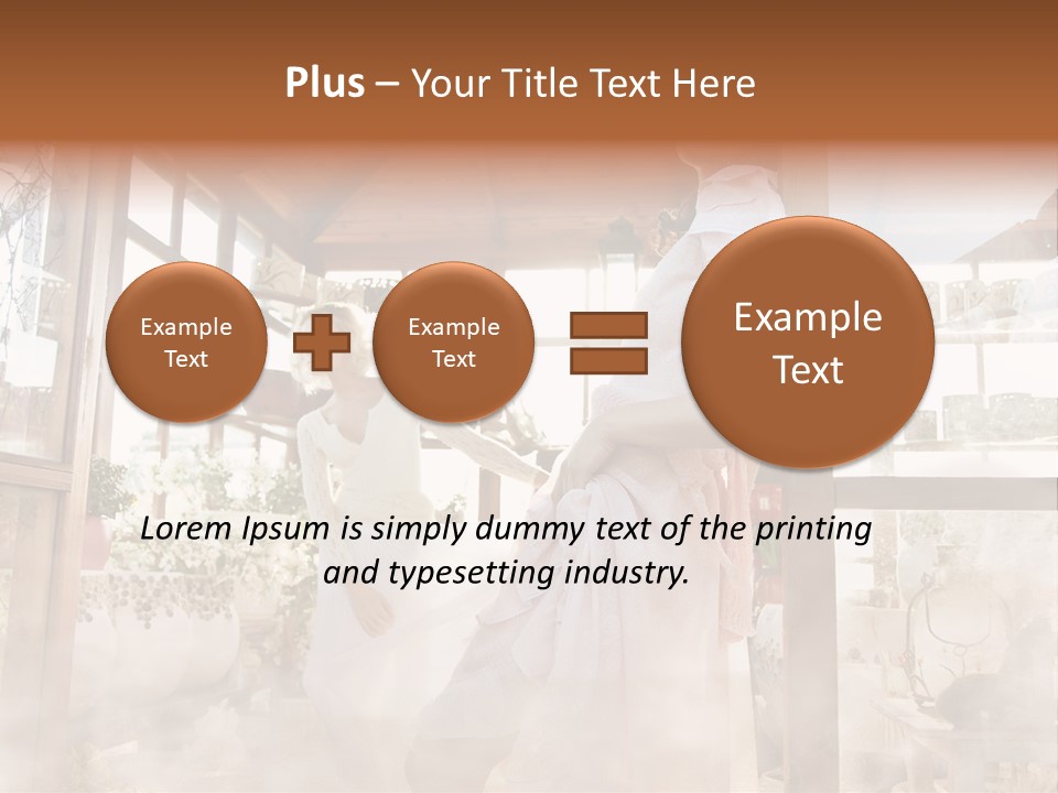 Sun Romantic Closeup PowerPoint Template