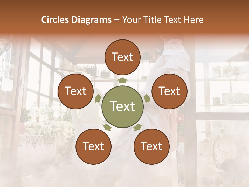 Sun Romantic Closeup PowerPoint Template