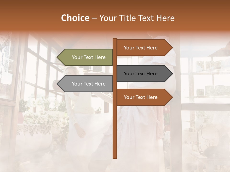 Sun Romantic Closeup PowerPoint Template