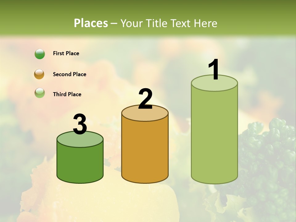 Food Lettuce Green PowerPoint Template