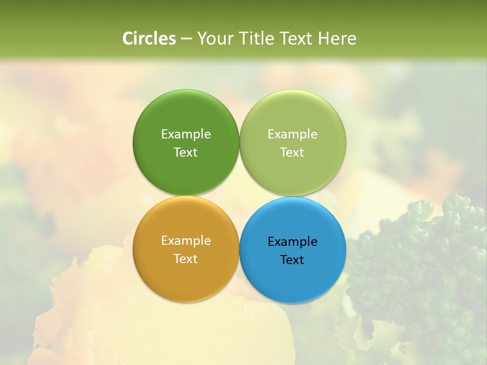Food Lettuce Green PowerPoint Template