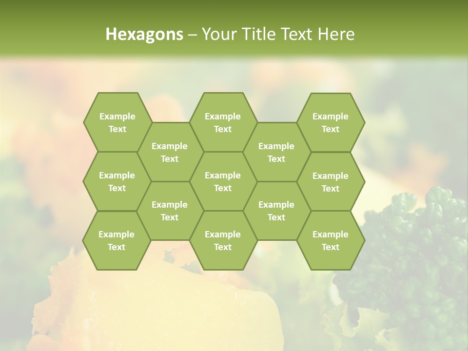 Food Lettuce Green PowerPoint Template