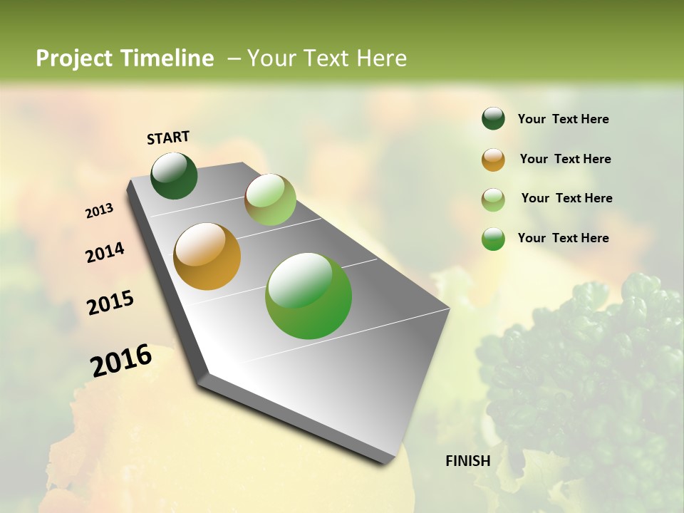 Food Lettuce Green PowerPoint Template
