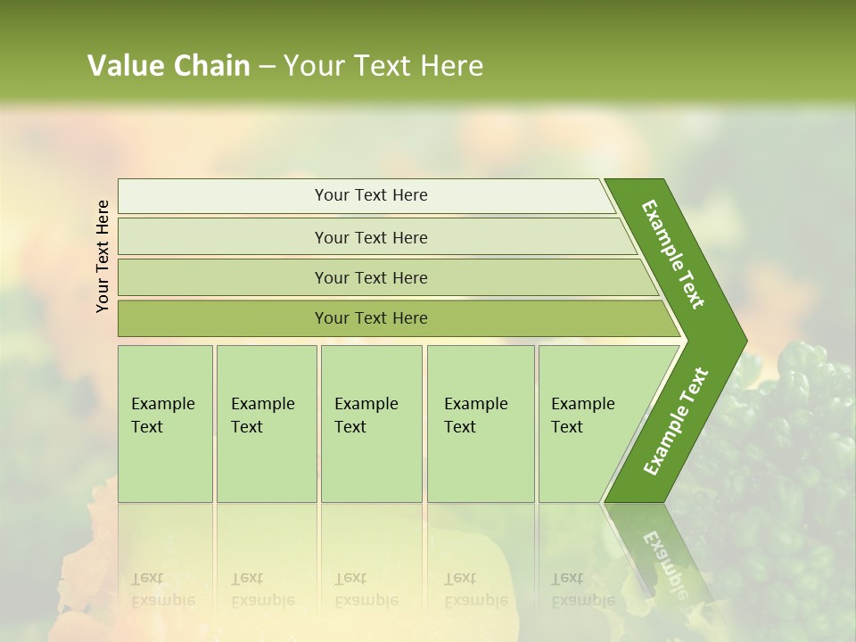 Food Lettuce Green PowerPoint Template