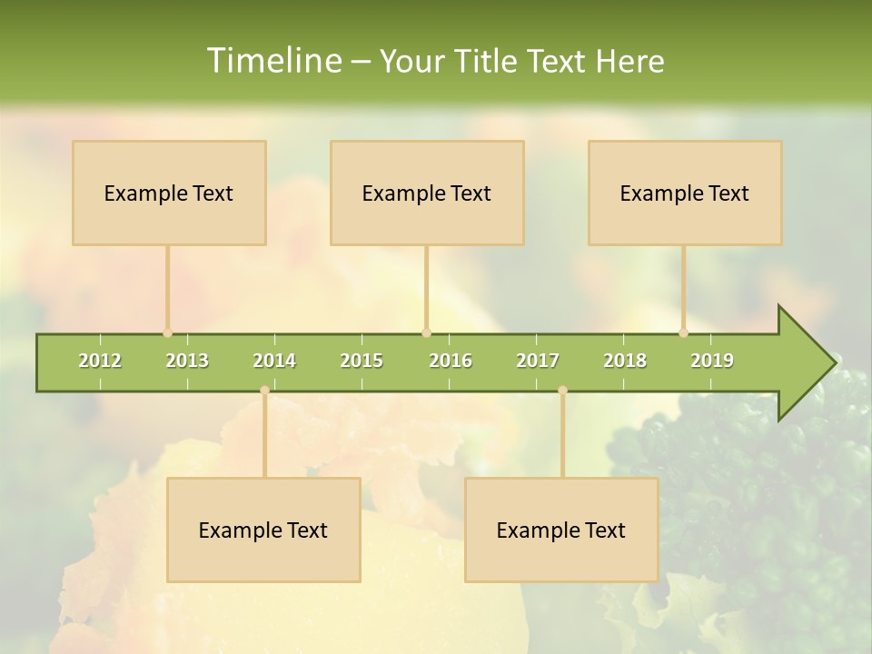 Food Lettuce Green PowerPoint Template