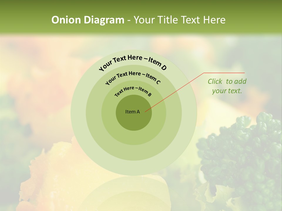 Food Lettuce Green PowerPoint Template