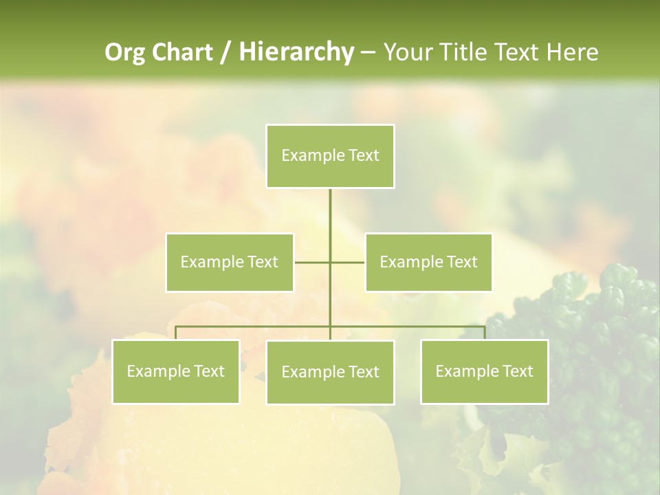 Food Lettuce Green PowerPoint Template
