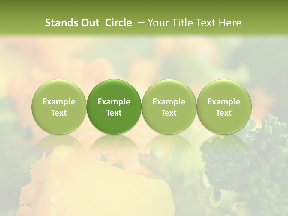 Food Lettuce Green PowerPoint Template