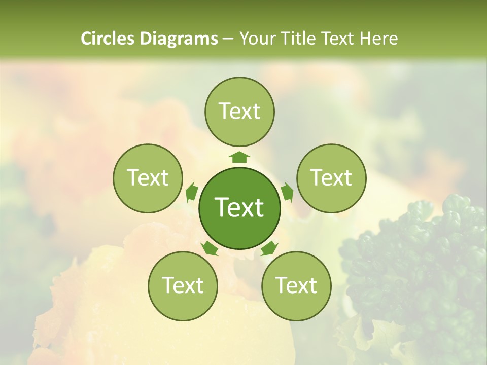 Food Lettuce Green PowerPoint Template