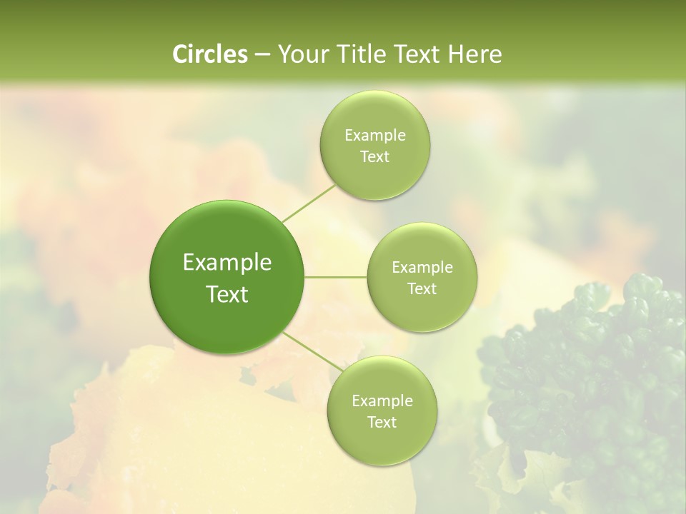 Food Lettuce Green PowerPoint Template