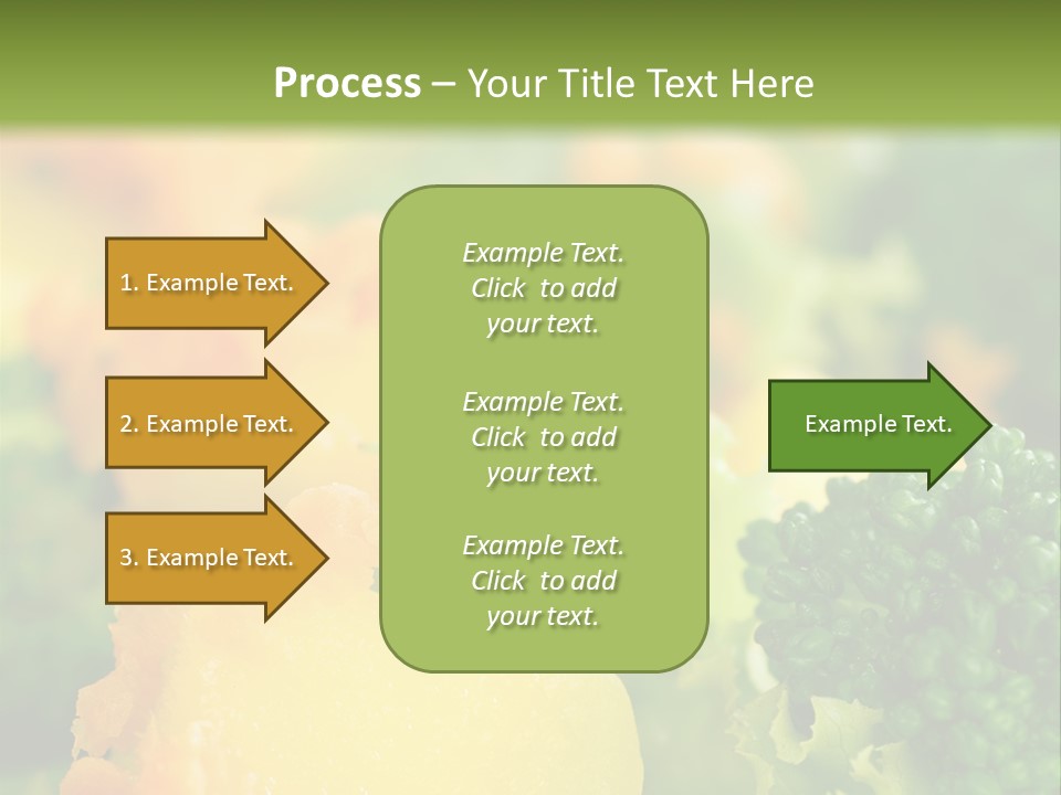 Food Lettuce Green PowerPoint Template