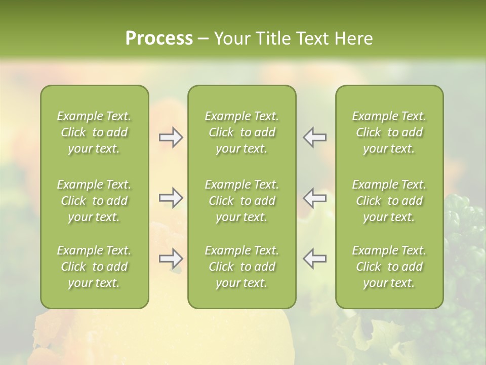 Food Lettuce Green PowerPoint Template