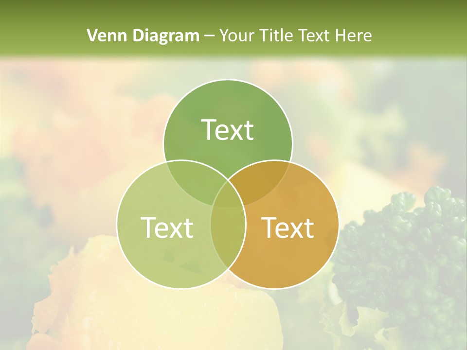 Food Lettuce Green PowerPoint Template