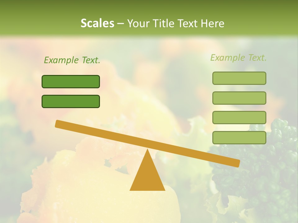 Food Lettuce Green PowerPoint Template