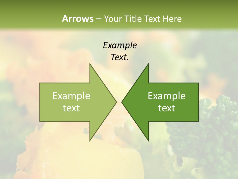 Food Lettuce Green PowerPoint Template