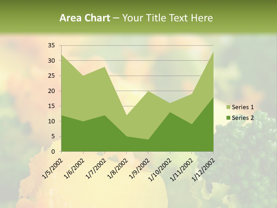 Food Lettuce Green PowerPoint Template
