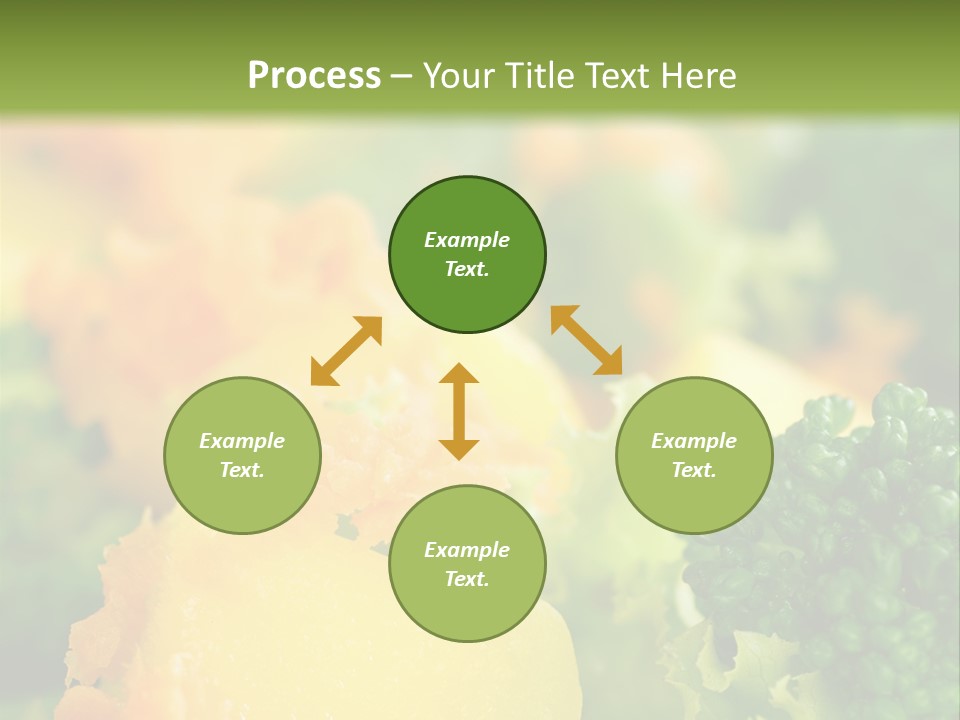 Food Lettuce Green PowerPoint Template