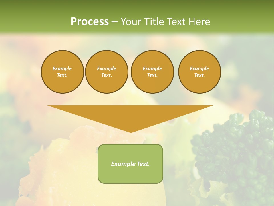 Food Lettuce Green PowerPoint Template