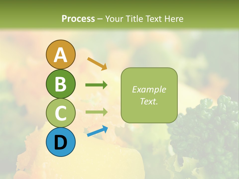 Food Lettuce Green PowerPoint Template