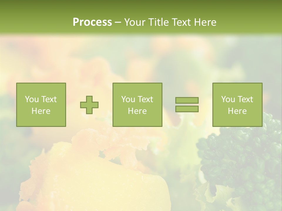 Food Lettuce Green PowerPoint Template