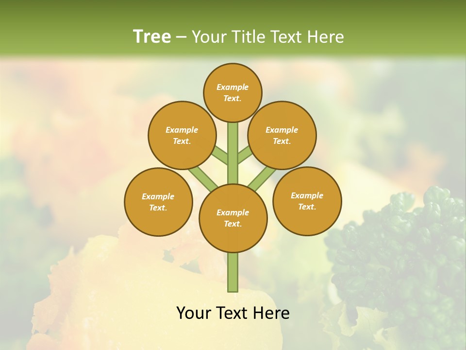 Food Lettuce Green PowerPoint Template