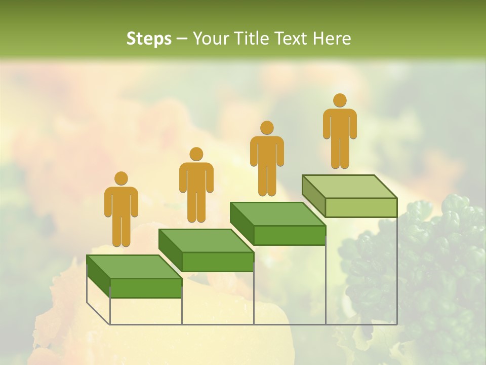 Food Lettuce Green PowerPoint Template