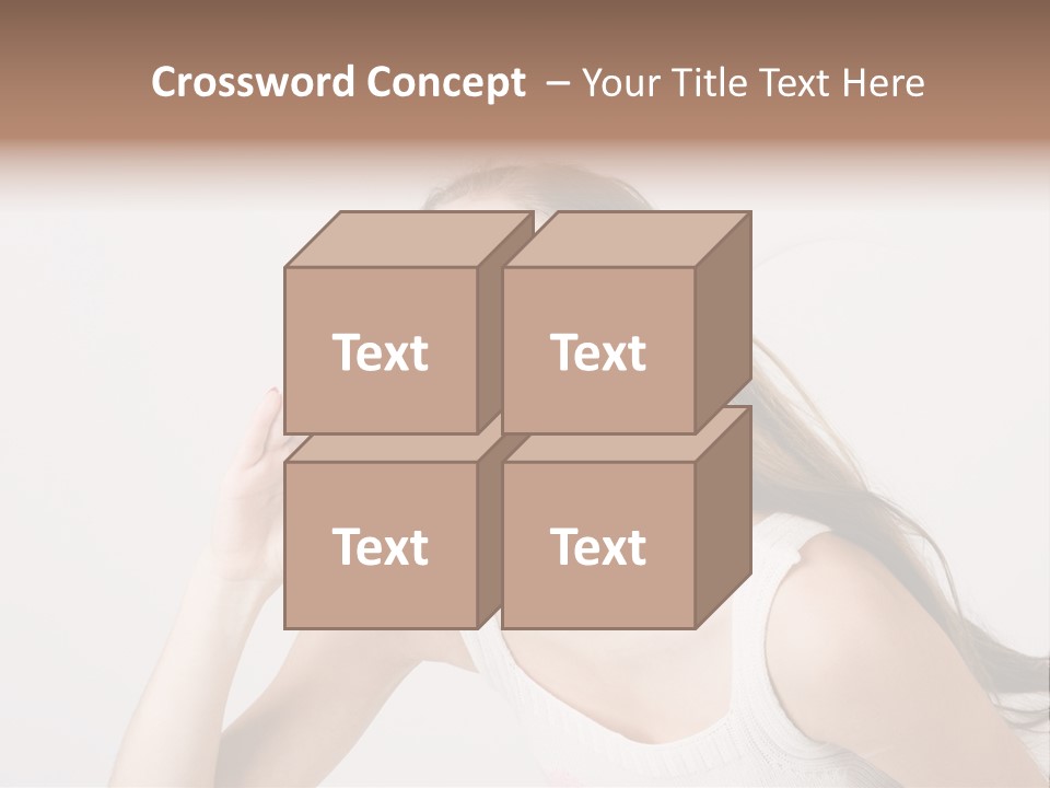 Ecstatic Screaming Hand PowerPoint Template
