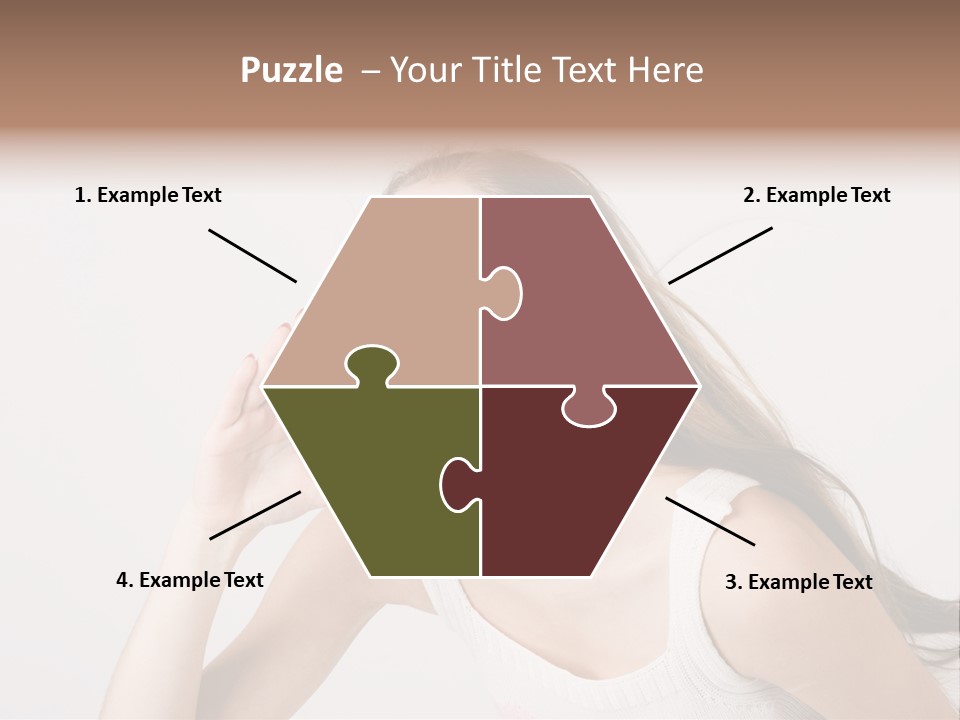 Ecstatic Screaming Hand PowerPoint Template