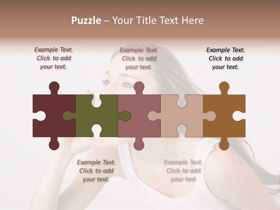 Ecstatic Screaming Hand PowerPoint Template