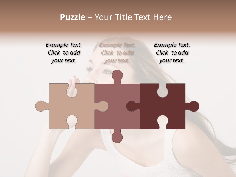 Ecstatic Screaming Hand PowerPoint Template