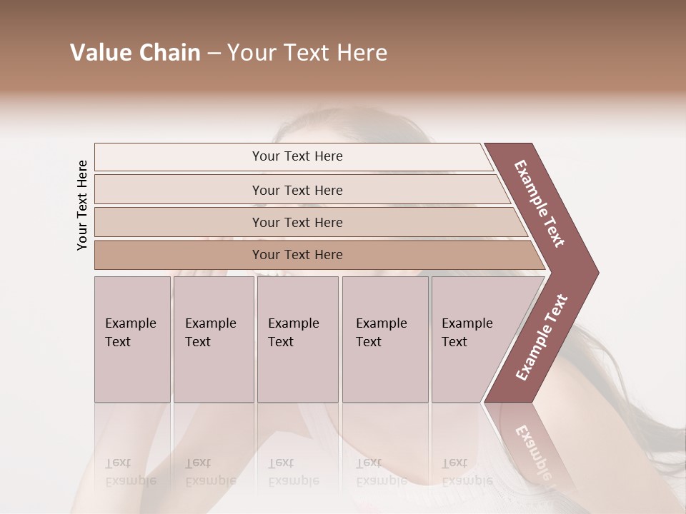 Ecstatic Screaming Hand PowerPoint Template