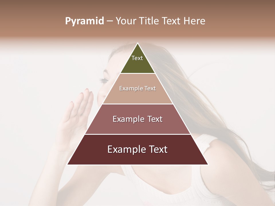 Ecstatic Screaming Hand PowerPoint Template