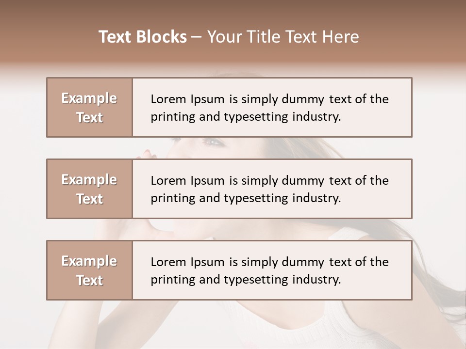 Ecstatic Screaming Hand PowerPoint Template