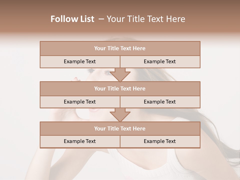 Ecstatic Screaming Hand PowerPoint Template
