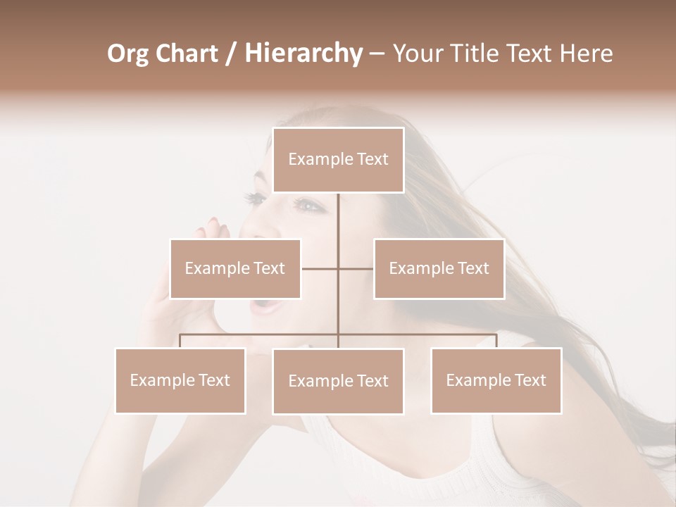 Ecstatic Screaming Hand PowerPoint Template