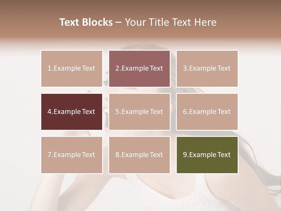 Ecstatic Screaming Hand PowerPoint Template