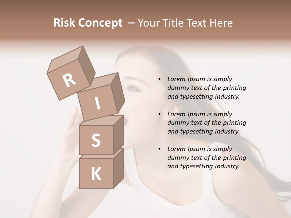 Ecstatic Screaming Hand PowerPoint Template