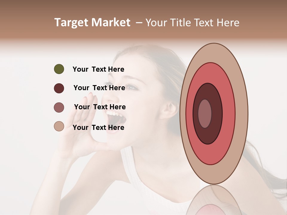 Ecstatic Screaming Hand PowerPoint Template