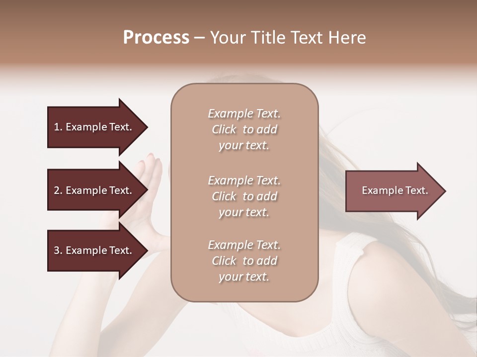 Ecstatic Screaming Hand PowerPoint Template