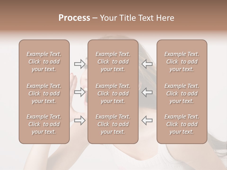 Ecstatic Screaming Hand PowerPoint Template