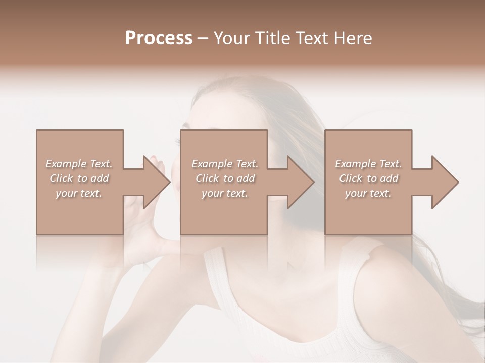 Ecstatic Screaming Hand PowerPoint Template